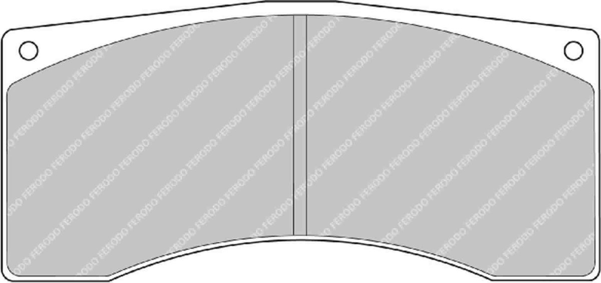 Rear Braking Pads for Renault Clio RS3 R3 M&#233;gane I Ar Ferodo FCP 1491 DS 2500-H